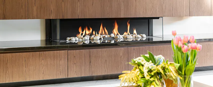 Double-height Fireplace Design Refurbishment in Portland, Oregon