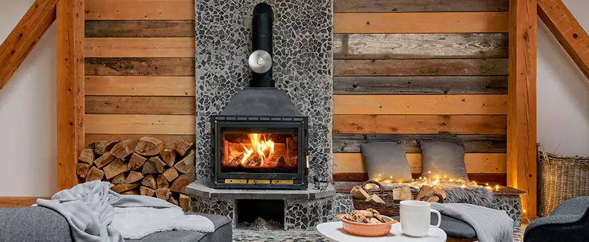 Thelin Hearth Products Direct Vent Gas Stove Fireplace Inspection in Portland, Oregon